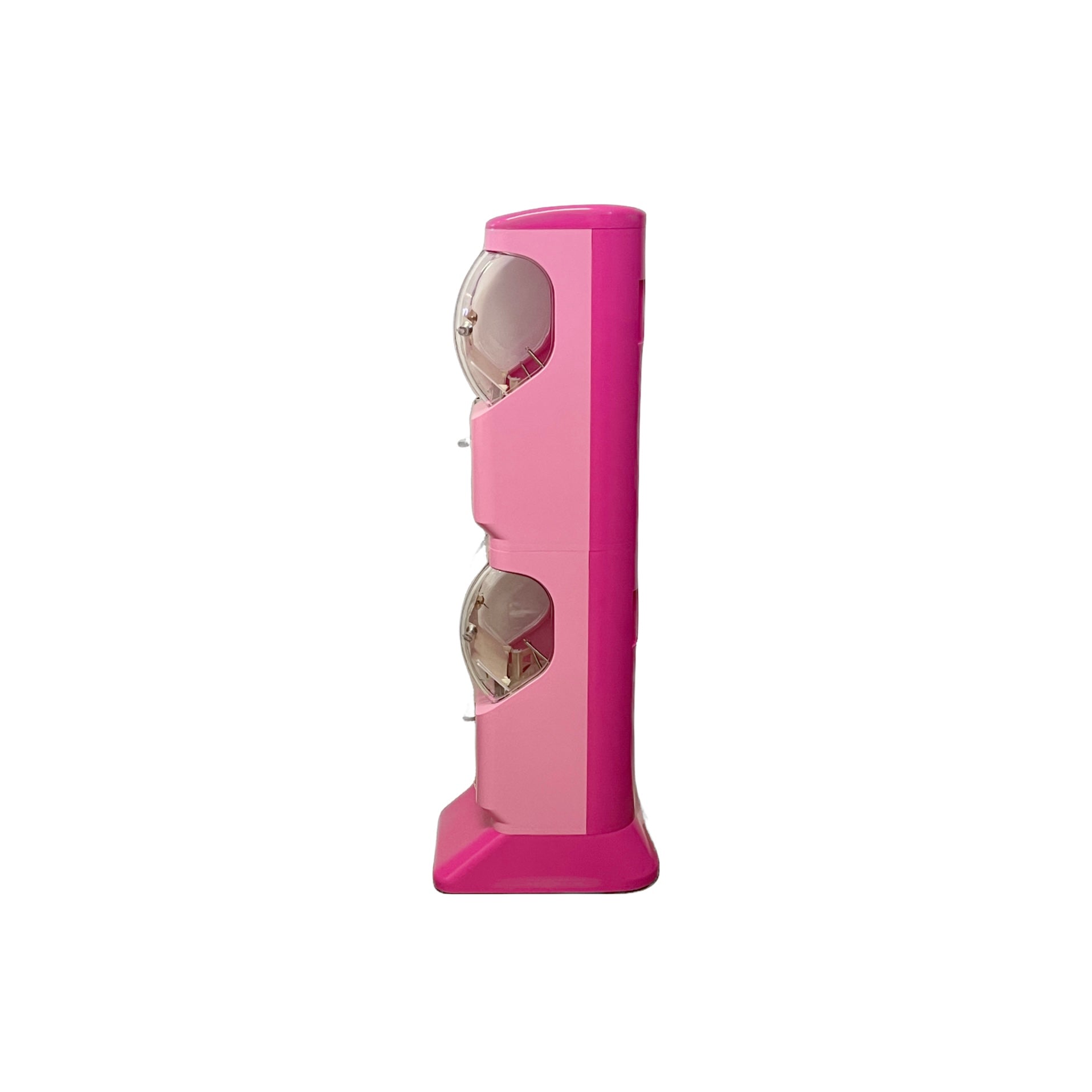 Bright Box Capsule Vending Machine - Solid Pink Body / Solid Pink Top