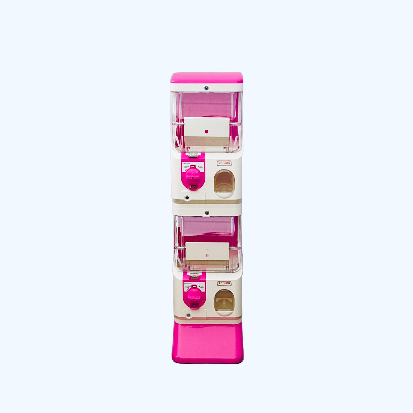 Bright Box Capsule Vending Machine - Ivory Body / Pink Top 005