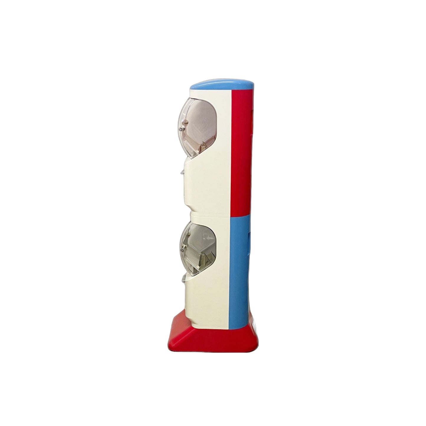 Bright Box Capsule Vending Machine - Ivory Body / Blue Top / Red Base