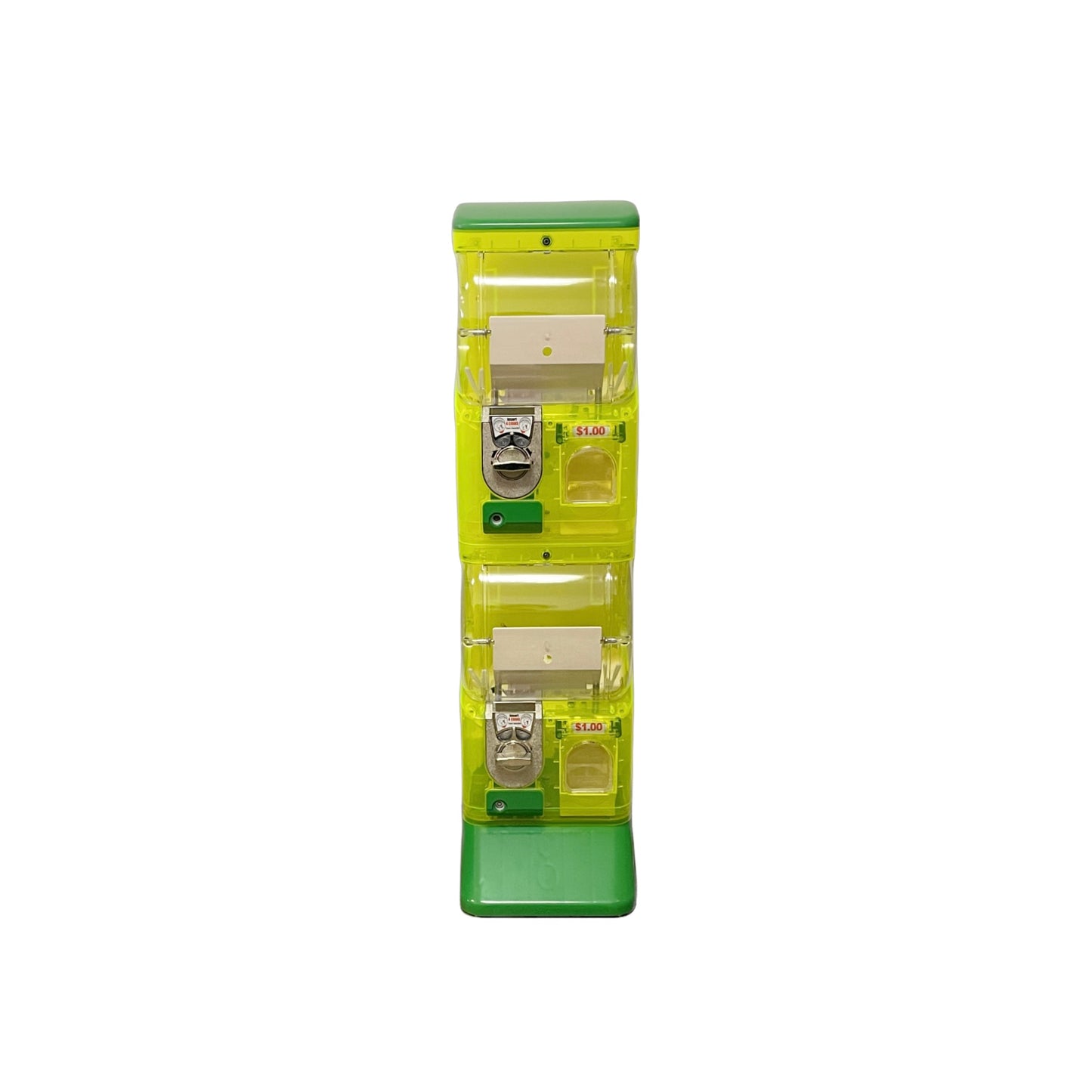 Bright Box Capsule Vending Machine - Green Body / Green Top 004