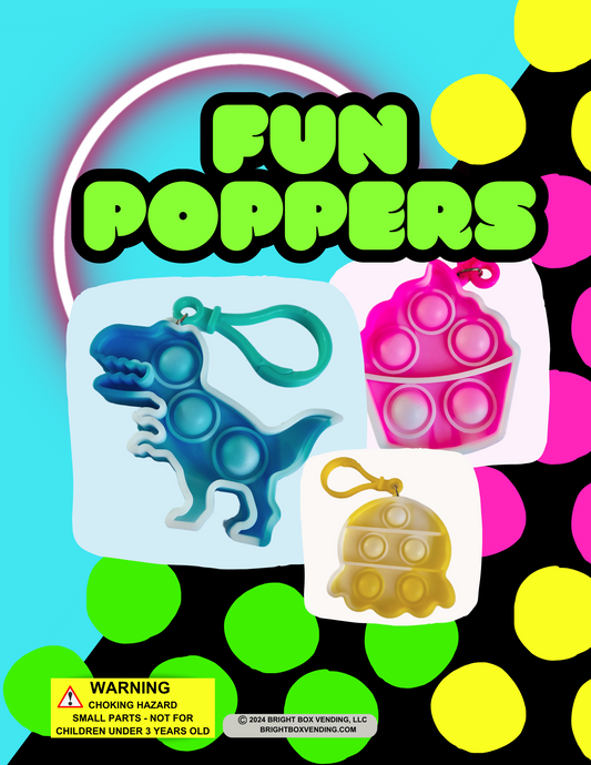 Fun Poppers Display Card