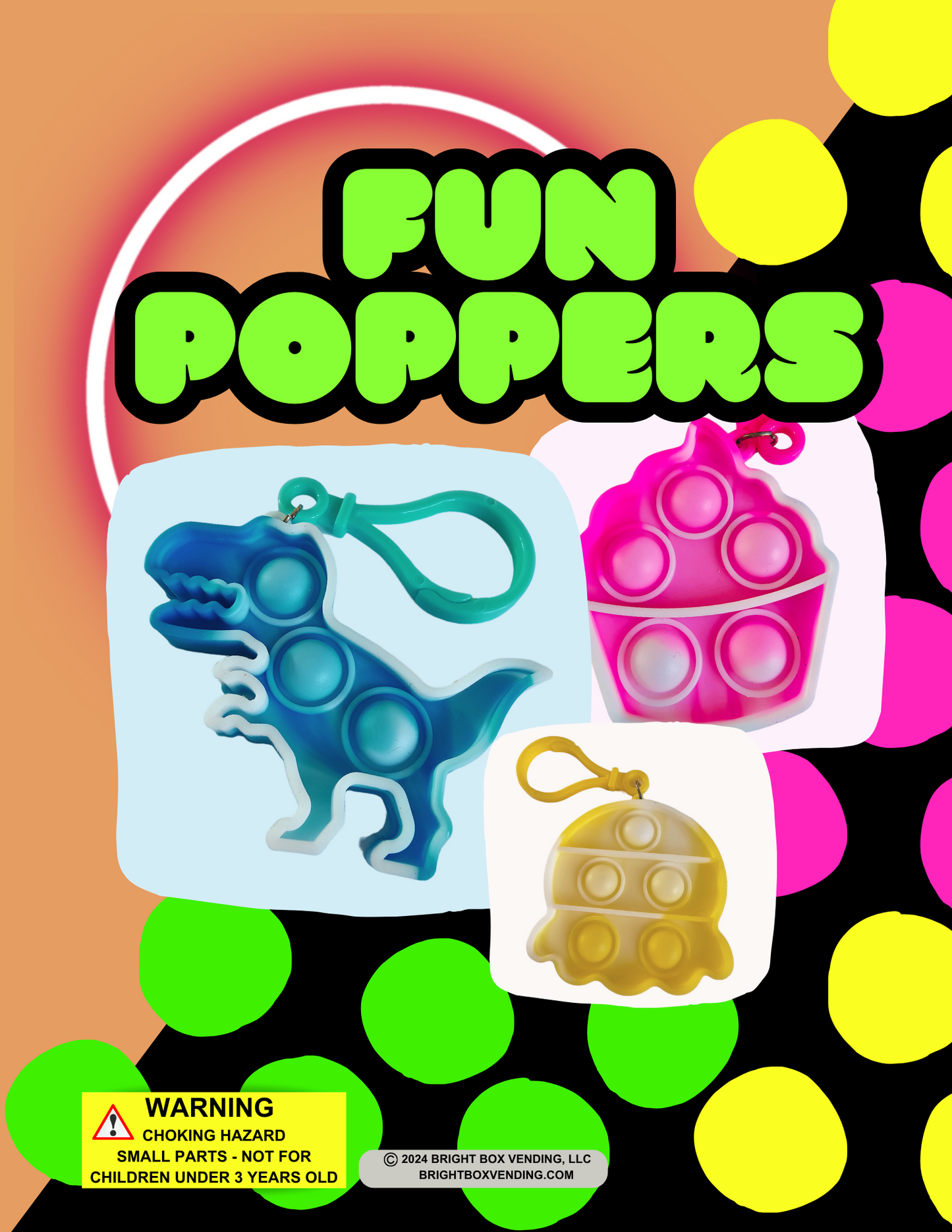 Fun Poppers Display Card