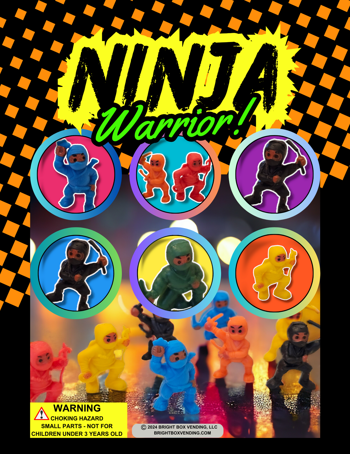 Ninja Warrior Display Card