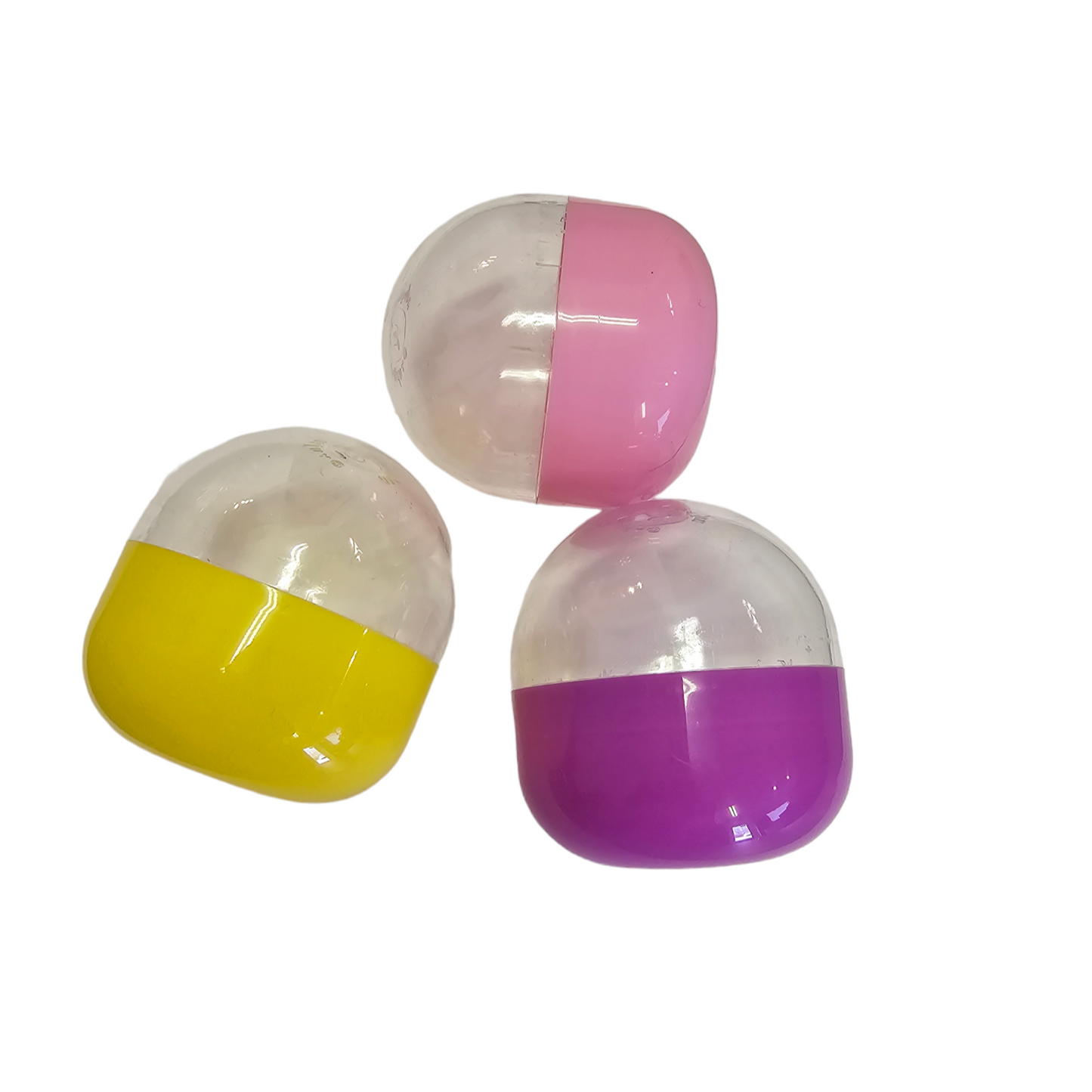 2.5 inch Empty Capsules (120 assorted colors)