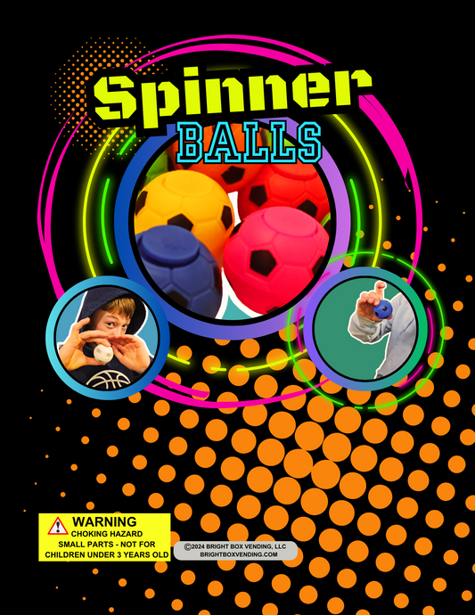 Spinner Ball Display Card